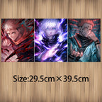 Gojo Sukuna 3D Lenticular Poster – Jujutsu Kaisen Anime Wall Art