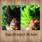 Anime 3D Lenticular Poster – Dragon Ball Goku Wall Art