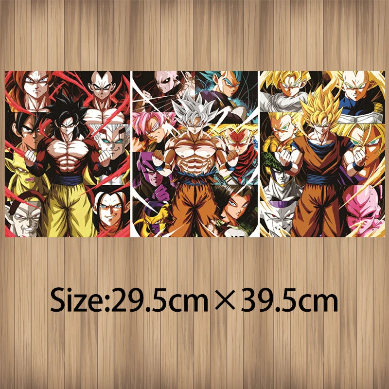 Goku 3D Lenticular Poster – Dragon Ball Anime Wall Art